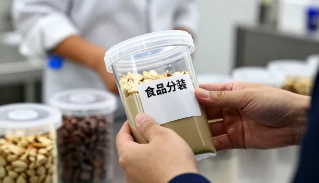社区服务站中使用食品分装的优势分析